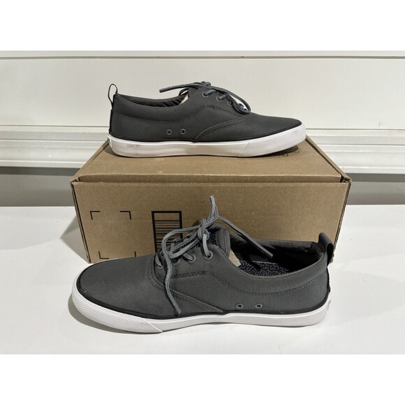 Men's Sneakers & Athletic Shoes Sperry Striper II CVO Seacycled, Gray Size 8.5 - Picture 1 of 10